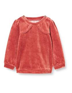 NOA NOA MINIATURE Girls Baby Velvet Jersey Shirt, Old Rose, 0M von Noa Noa