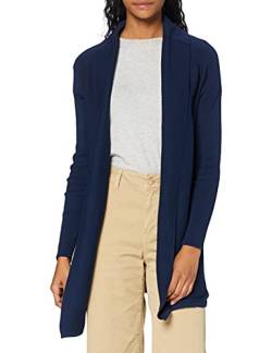 Noa Noa Damen Noa Noos Cotton Melange Long Cardigan Strickjacke, Blau (Dress Blues 690), M EU von Noa Noa