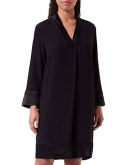 Noa Noa Damen Noa Noos Ecovero Dressy Crepe, 3/4 Sleeve Tunic, Schwarz, 38 EU von Noa Noa