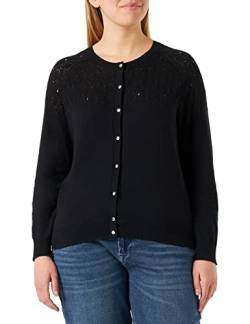 Noa Noa Damen Noa Noos Organic Cotton Knit, Long Sleeve Cardigan, Schwarz, L EU von Noa Noa