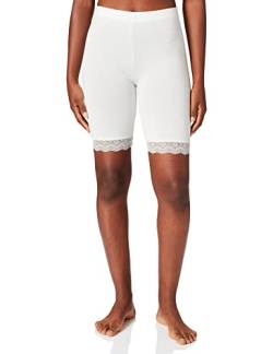 Noa Noa Damen Noa Noos Organic Cotton Lace Leggins, Cloud Dancer, XS EU von Noa Noa