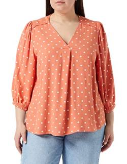 Noa Noa Women's Dotted FINE Moss Shirt, Print RED, 46 von Noa Noa