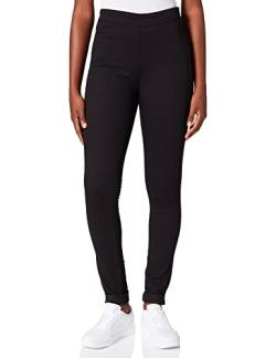 Noa Noa Women's Noa Noos Long Leggings with Zipper Leggins, Black, 34 von Noa Noa