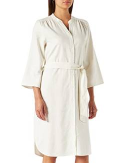 Noa Noa Womens Sheer Linen Kleid, Cloud Dancer, 38 von Noa Noa