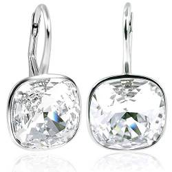 Ohrringe 925 Silber Crystal mit Kristallen von Swarovski NOBEL SCHMUCK von Nobel