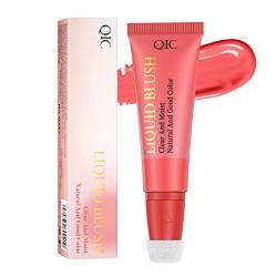 Creme-Rouge | 2-in-1 Liquid Milk Makeup Lippen- und Wangenfarbe,Conceal, Shimmer Makeup Multistick for Cheeks Cream Blends Perfect to Skin Valentine's Day Gift Nocapam von Nocapam