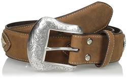 Nocona Belt Co. Men's Overlay String Lace, Medium Brown, 42 von Nocona Belt Co.