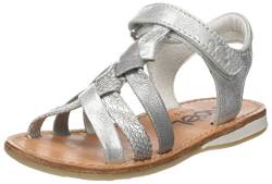 Noël Mädchen Strass Peeptoe Sandalen, Silberfarben von Noël