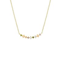 Noelani Kette ohne Anhänger Colorful Stone, 2036071, mit Zirkonia (synth) von Noelani