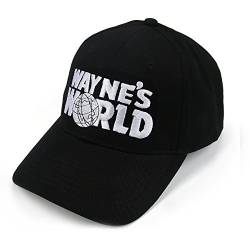 Nofonda Unisex Wayne's World Cap, Baseballmütze mit Besticktem Logo, Snapback Hut als Cosplay-Kostüm Zubehör oder Geschenk, für Sport oder Freizeit von Nofonda