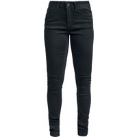 Noisy May Jeans - NMBILLIE NW SKINNY JEANS VI023BL NOOS - W25L30 bis W31L32 - für Damen - Größe W26L32 - schwarz von Noisy May
