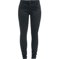 Noisy May Jeans - NMJen NW Shaper Jeans VI023 - W25L30 bis W32L32 - für Damen - Größe W28L30 - schwarz von Noisy May