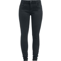 Noisy May Jeans - NMJen NW Shaper Jeans VI023 - W25L30 bis W32L32 - für Damen - Größe W30L32 - schwarz von Noisy May