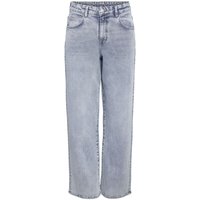 Noisy May Jeans - NMJosie HW Baggy Jeans AZ367LB - W25L30 bis W32L32 - für Damen - Größe W25L30 - hellblau von Noisy May