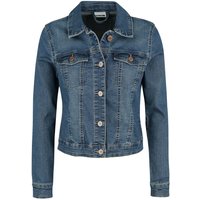 Noisy May Jeansjacke - NMDebra Denim Jacket - XS bis XXL - für Damen - Größe XS - blau von Noisy May