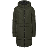 Noisy May Wintermantel - NMDalcon Long Jacket - XS bis XL - für Damen - Größe L - oliv von Noisy May