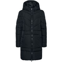 Noisy May Wintermantel - NMDalcon Long Jacket - XS bis XL - für Damen - Größe L - schwarz von Noisy May