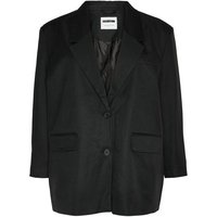 Noisy may Jackenblazer Oversized Blazer Plus Size Curvy NMMILLA (bequem) 5808 in Schwarz von Noisy May