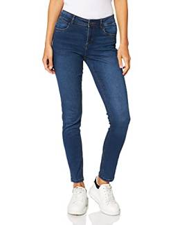 NOISY MAY Damen NMJEN NW S.S Shaper VI021MB NOOS Slim Jeans, Blau (Medium Blue Denim Medium Blue Denim), W29/L32 (Herstellergröße: 29) von Noisy may