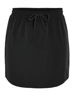 NOISY MAY Damen NMKIRBY HW Short Skirt WVN NOOS Minirock, Black, 44 von Noisy may