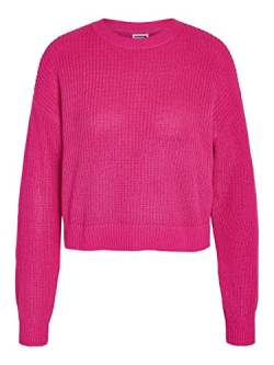 NOISY MAY Damen NMMAYSA L/S O-Neck Knit NOOS Pullover, Pink Yarrow, M von Noisy may