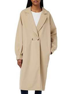 NOISY MAY Damen NMSOFFY LS Trenchcoat NOOS Mantel, Nomad/Detail:DTM Lining, M von Noisy may