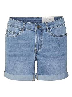Noisy may Damen NMBE Lucy NM VI171LB NOOS Jeans-Shorts, Light Blue Denim, XL von Noisy may