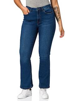 Noisy may Damen NMSALLIE HW Flare VI021MB NOOS Jeans, Medium Blue Denim, 30/34 von Noisy may