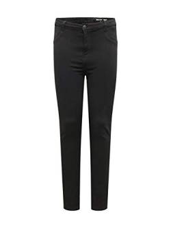 Noisy may Damen Nmcallie Hw Vi023bl Curve Noos Jeanshose, Black Denim, 48W / 32L EU von Noisy may