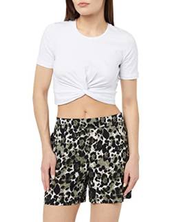 Noisy may Damen Nmclara Smiley Nw Noos Shorts, Kalamata Aop:leo, XL EU von Noisy may