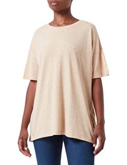 Noisy may Damen Nmdrakey L/S High Neck Top Noos Langarmshirt, Irish Cream, L von Noisy may