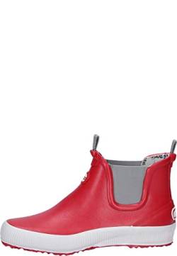 Nokian Footwear Hai Low - knöchelhohe Kurzschaft Gummistiefel für Damen und Herren, handgefertigt aus Naturkautschukmischung, 37 EU, Red von Nokian Footwear