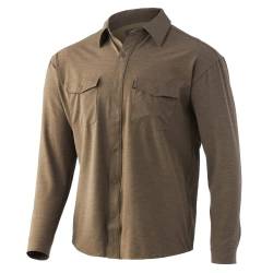 Nomad Herren Bankett Performance Button Down Hemd, Schlamm, Large von Nomad