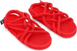 Nomadics JC Unisex-Erwachsene Sandale aus Seil Red, 40 von Nomadics