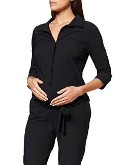 Noppies Studio Damen Jumpsuit nurs 3/4 SLV Hewlett Overalls, Black-P090, M von Noppies Studio