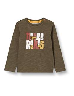 Noppies Baby Baby-Jungen B Tee LS Red Lake T-Shirt, Deep Depths-P766, 56 von Noppies