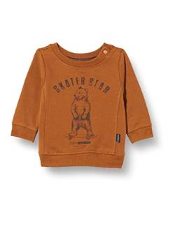Noppies Baby Baby-Jungen Boys Sweater Long Sleeve Jels Pullover, Rubber-P646, 68 von Noppies