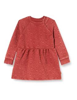 Noppies Baby Baby-Mädchen G Dress LS Sandusky Kinderkleid, Henna-P635, 50 von Noppies