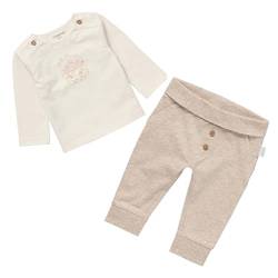 Noppies Baby - Jungen/Mädchen Langarmshirt & Hose GOTS-zertifizierter (Set Shirt & Hose Samoset 50) 2472011 von Noppies