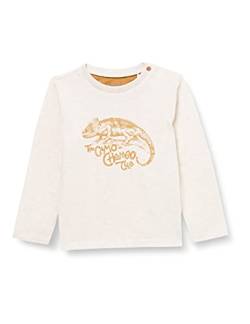 Noppies Baby-Jungen B LS Torpoint T-Shirt, RAS1202 Oatmeal-P611, 56 von Noppies