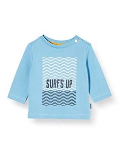 Noppies Baby-Jungen B Regular T-Shirt ls Aventura AOP Langarmshirt, Blau (American Blue P535), (Herstellergröße: 62) von Noppies