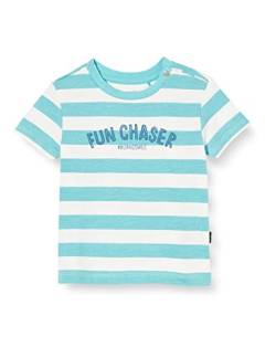 Noppies Baby-Jungen B Regular ss Marshall STR T-Shirt, Mehrfarbig (Meadowbrook P462), (Herstellergröße: 56) von Noppies