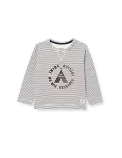 Noppies Baby-Jungen B Stripe LS Trente T-Shirt, White Sand-P670, 50 von Noppies