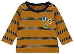 Noppies Baby-Jungen B Tee Regular ls Alabaster T-Shirt, Inca Gold, (Herstellergröße: 50) von Noppies