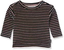 Noppies Baby-Mädchen G Tee Boxy ls Corvallis STR T-Shirt, Mehrfarbig (Dark Sapphire P208), (Herstellergröße: 56) von Noppies