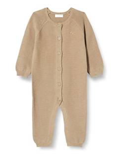 Noppies Baby Unisex Baby Playsuit Monrovia Long Sleeve Overalls, Light Green-N124, 50 von Noppies