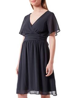 Noppies Damen Dorris Short Sleeve Dress Kleid, Blue Graphite - P334, 36 EU von Noppies