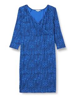 Noppies Damen Dress Ankara Nursing 3/4 Sleeve All Over Print Kleid, Peacoat - P590, 36 EU von Noppies