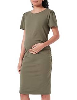 Noppies Damen Dress Bogor Short Sleeve Kleid, Dusty Olive - P520, 36 EU von Noppies