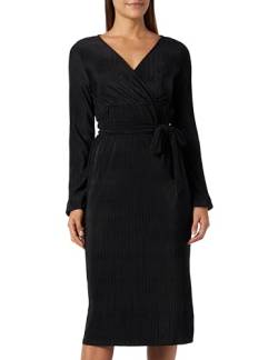 Noppies Damen Dress Habra Nursing Long Sleeve Kleid, Black - P090, 40 EU von Noppies